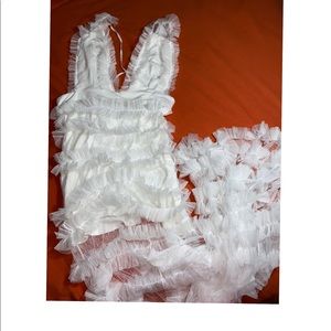 White Long Formal Dress